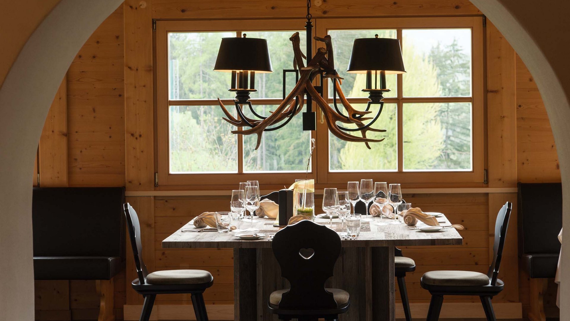 Ristorante a Siusi del Golfhotel Sonne Ristorante a Siusi del Golfhotel Sonne